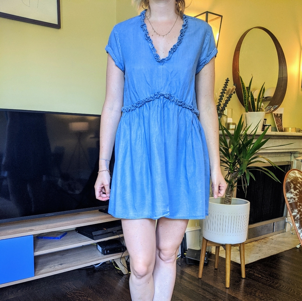 Cute denim Zara dress